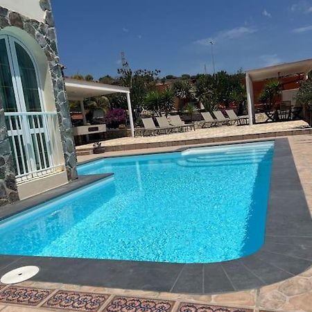 San BartoloméCasa Macken Con Piscina Climatizada Y Jacuzzi别墅 客房 照片