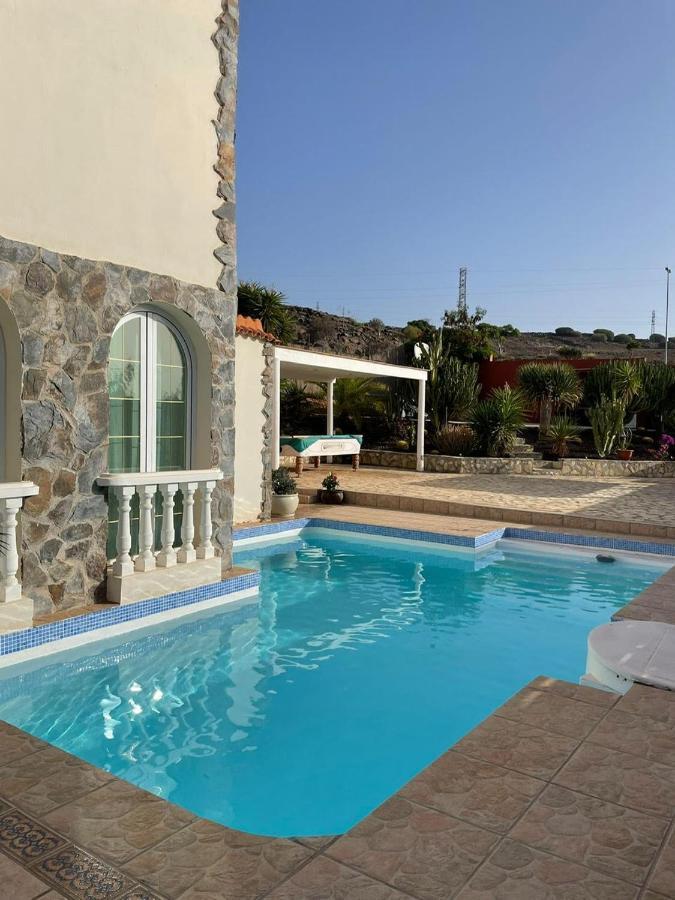 San BartoloméCasa Macken Con Piscina Climatizada Y Jacuzzi别墅 外观 照片